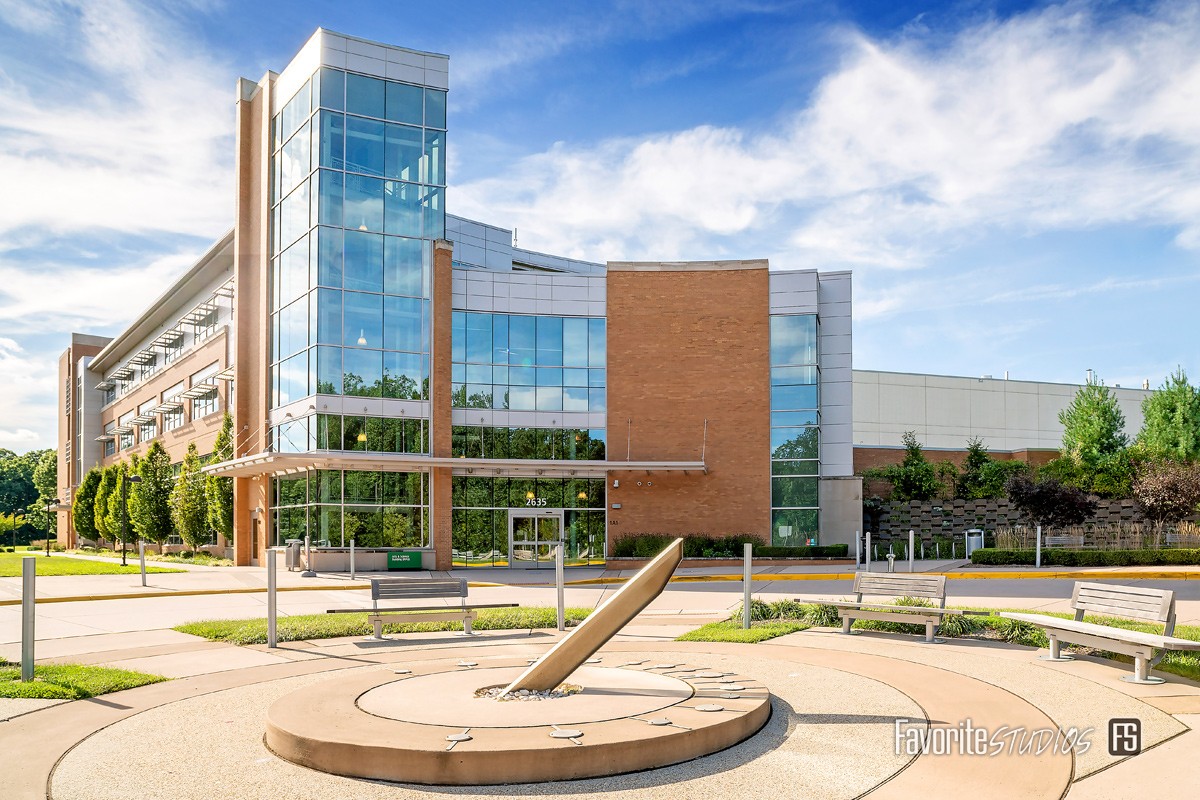Architectural photographer from Jacksonville of North Virginia Community College, exterior building in daylight